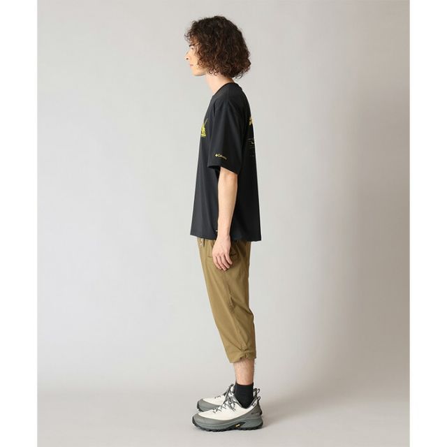 コロンビア Tシャツ メンズ 半袖 速乾 UVカット Columbia AJ3185 シダートレイルバックグラフィックTシャツ 吸汗速乾 アウトドア キャンプ スポーツ カジュアル メール便 (260316)