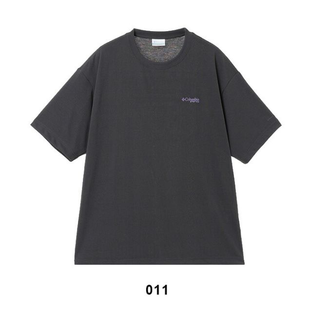 コロンビア Tシャツ メンズ 半袖 速乾 UVカット Columbia PG8784 ディスペアベイグラフィックショートスリーブTシャツ 冷却機能 オムニフリーズゼロ アウトドア メール便 (260316)