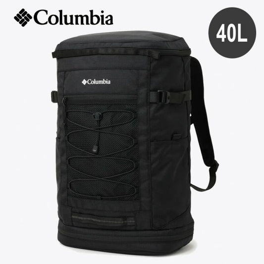 コロンビア バックパック 40L カグヤクダッシュ Columbia PU7235 リュック メンズ レディース 通学 部活 大容量 撥水 オムニシールド シューズ収納 2気室 黒 KAGAYAKU DASH BACKPACK COLUMBIA PU7235 カグヤクダッシュ40L BACPAC  010 Q