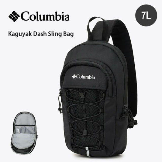 コロンビア カグヤックダッシュスリングバッグ ワンショルダーバッグ メンズ レディース ボディバッグ 7L 撥水 オムニシールド 通勤 通学 旅行 アウトドア 軽量 COLUMBIA PU7237 Kaguyak Dash Sling Bag 010 Q