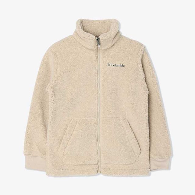 コロンビア フリース ジャケット キッズ Columbia AB0083 ラゲッドリッジ II シェルパフルジップ アウター 子供  (230918)