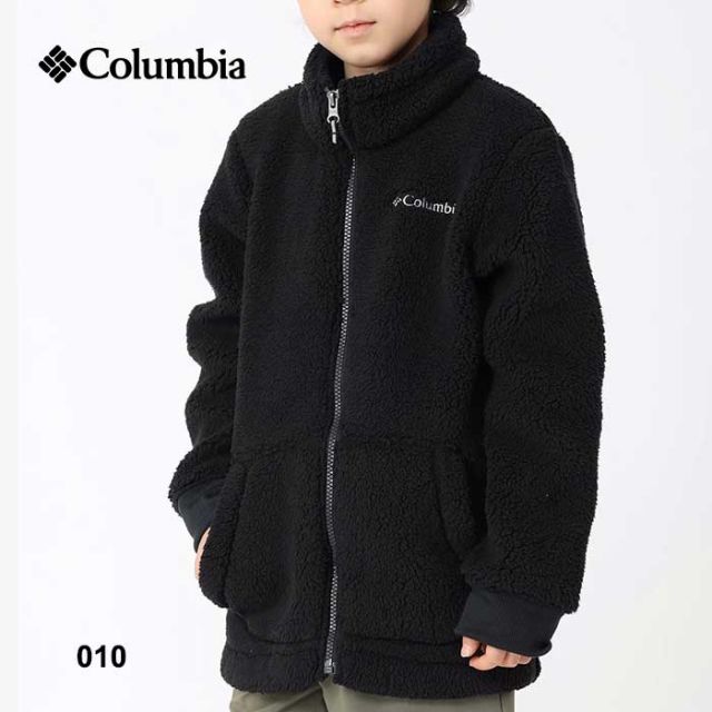 コロンビア フリース ジャケット キッズ Columbia AB0083 ラゲッドリッジ II シェルパフルジップ アウター 子供  (230918)