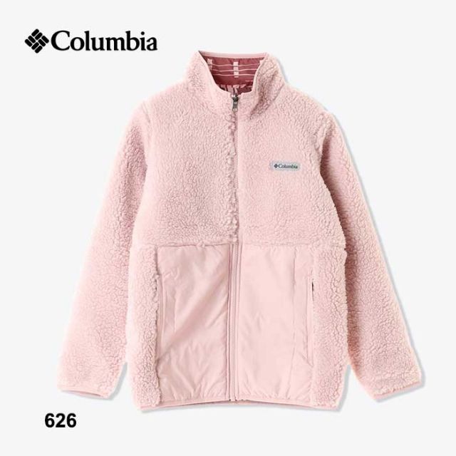 コロンビア キッズ フリースジャケット Columbia [ AY4576 ] ハカタイリバーシブルフルジップ  アウター 子供  [230918]