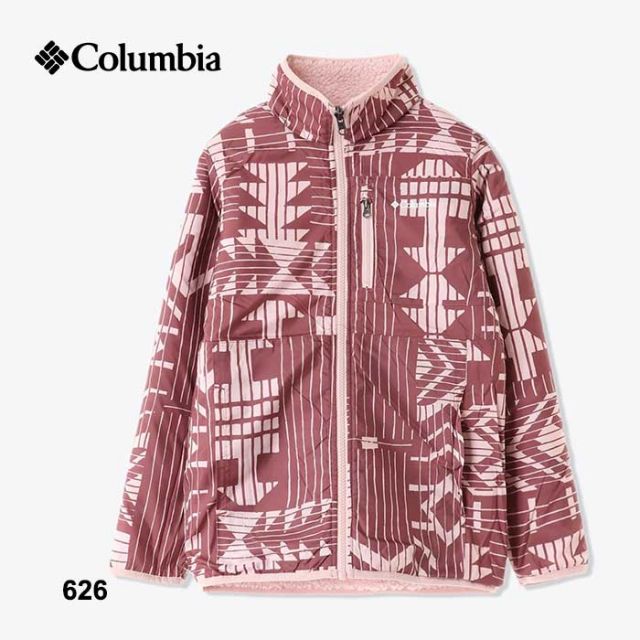 コロンビア キッズ フリースジャケット Columbia [ AY4576 ] ハカタイリバーシブルフルジップ  アウター 子供  [230918]