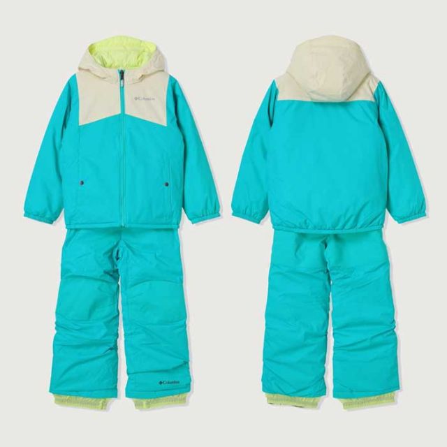 コロンビア スキーウェアセット 雪遊び スノーウェア キッズ ダブルフレークIIセット スノーボードウェア columbia SA5101 Double Flake II Set (240908)