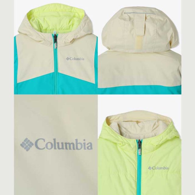 コロンビア スキーウェアセット 雪遊び スノーウェア キッズ ダブルフレークIIセット スノーボードウェア columbia SA5101 Double Flake II Set (240908)