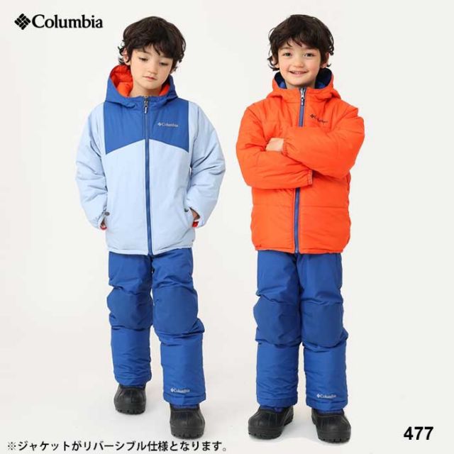 コロンビア スキーウェアセット 雪遊び スノーウェア キッズ ダブルフレークIIセット スノーボードウェア columbia SA5101 Double Flake II Set (240908)