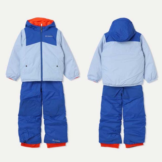 コロンビア スキーウェアセット 雪遊び スノーウェア キッズ ダブルフレークIIセット スノーボードウェア columbia SA5101 Double Flake II Set (240908)