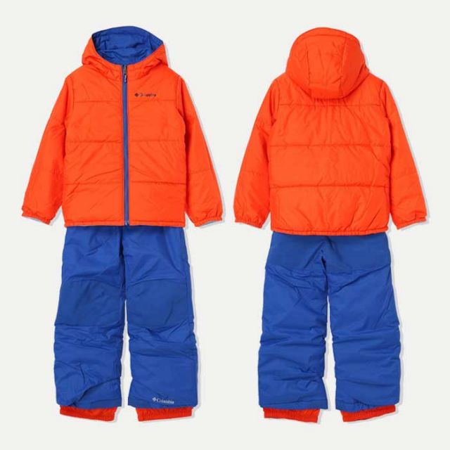コロンビア スキーウェアセット 雪遊び スノーウェア キッズ ダブルフレークIIセット スノーボードウェア columbia SA5101 Double Flake II Set (240908)