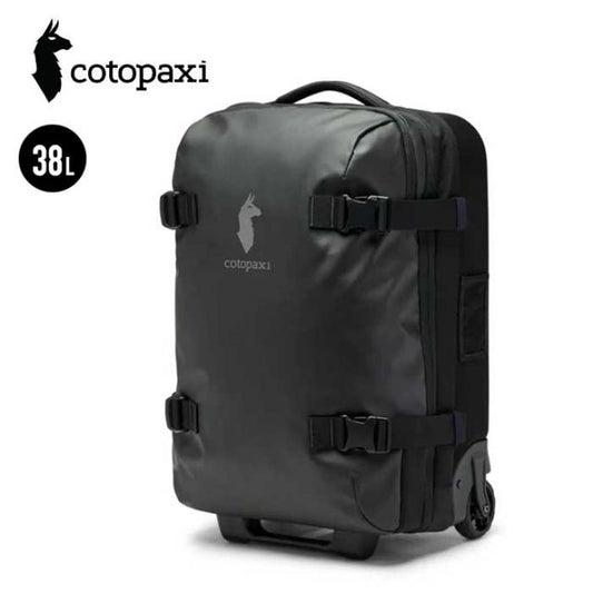 コトパクシ スーツケース cotopaxi 420168 ALLPA 38L ROLLER BAG キャリーバッグ ローラーバッグ 機内持ち込み可 耐水 ブラック (241011)