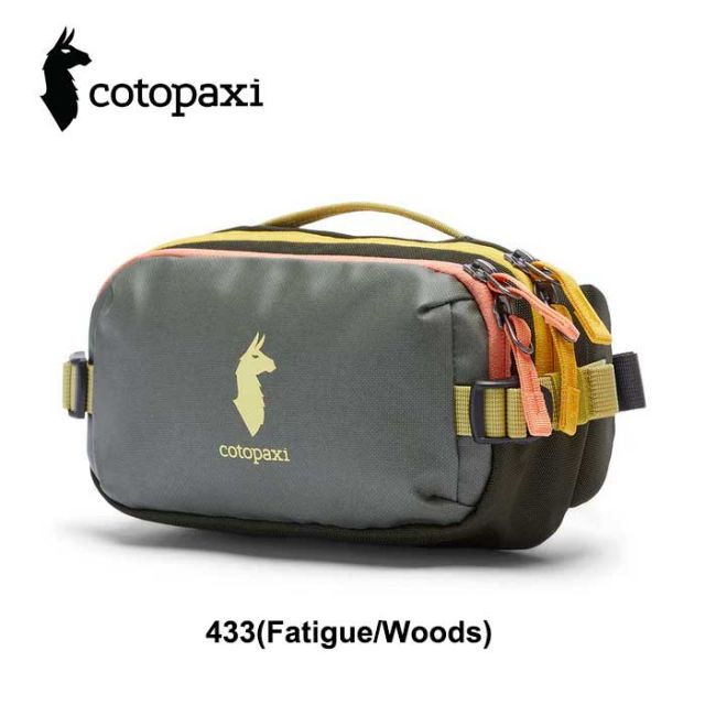 コトパクシ バッグ cotopaxi 420198 ALLPA X 1. 5L HIP PACK メンズ レディース ユニセックス ウエストバッグ ショルダーバッグ ヒップパック 小さめ 旅行 トラベル リサイクル トラベルバッグ (241011)