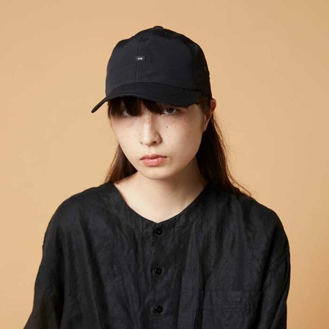 CPH シーピーエイチ キャップ 06-98 6 JET CAP / RE CONHN 帽子 ワンポイント 春夏 メンズ レディース ユニセックス ブラック カーキ フリーサイズ コットン ナイロン ドライ 深め  (240326)