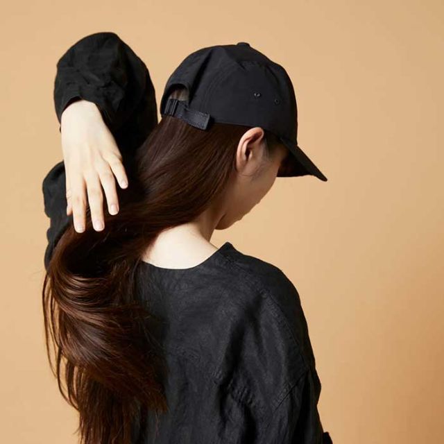 CPH シーピーエイチ キャップ 06-98 6 JET CAP / RE CONHN 帽子 ワンポイント 春夏 メンズ レディース ユニセックス ブラック カーキ フリーサイズ コットン ナイロン ドライ 深め  (240326)