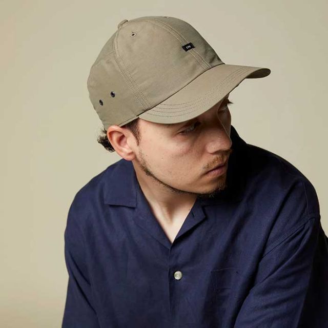 CPH シーピーエイチ キャップ 06-98 6 JET CAP / RE CONHN 帽子 ワンポイント 春夏 メンズ レディース ユニセックス ブラック カーキ フリーサイズ コットン ナイロン ドライ 深め  (240326)