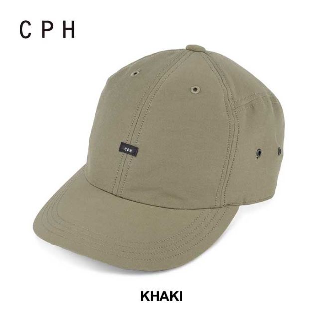 CPH シーピーエイチ キャップ 06-98 6 JET CAP / RE CONHN 帽子 ワンポイント 春夏 メンズ レディース ユニセックス ブラック カーキ フリーサイズ コットン ナイロン ドライ 深め  (240326)