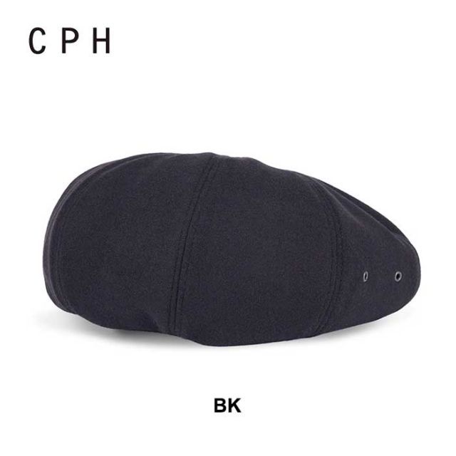 シーピーエイチ ベレー CPH 60-03 メンズ レディース ユニセックス 帽子 チャコール ブラック ベーシック シンプル 秋冬 (241107)