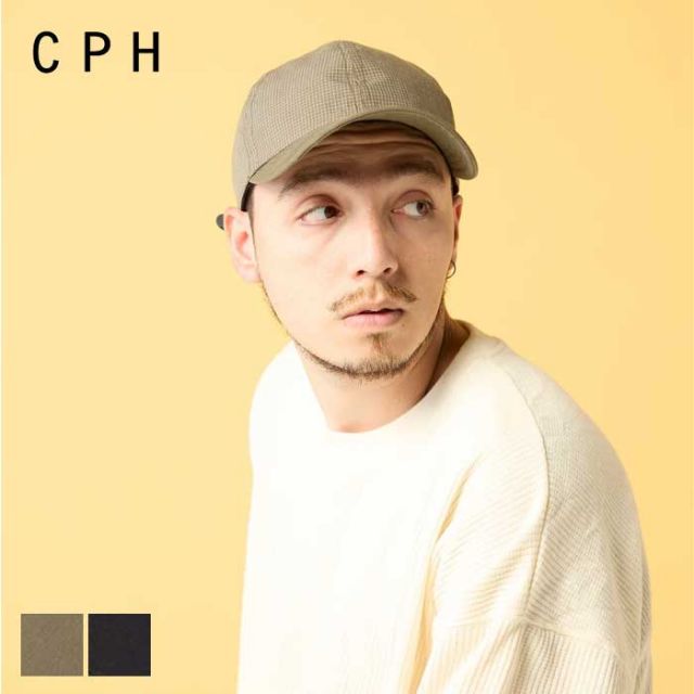 シーピーエイチ キャップ 帽子 CPH 07-37 ベースボールキャップ コットンキャップ 日本製 チェック柄  夏用 メンズ シンプル おしゃれ リーサイズ 通販(250328)