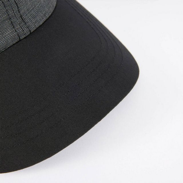 シーピーエイチ ヘッドウェア バギーキャップ クールマックス ブラック CPH BAGGY CAP COOLMAX BLACK キャップ メンズ レディース 帽子 軽量 吸水速乾 通気性 調整可能 ストリート カジュアル 07-60  BLK Q メール便 (260319)