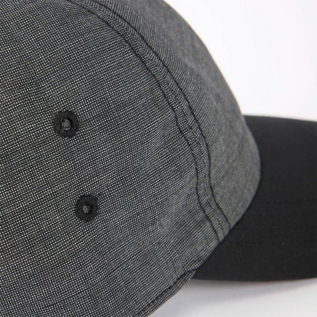 シーピーエイチ ヘッドウェア バギーキャップ クールマックス ブラック CPH BAGGY CAP COOLMAX BLACK キャップ メンズ レディース 帽子 軽量 吸水速乾 通気性 調整可能 ストリート カジュアル 07-60  BLK Q メール便 (260319)