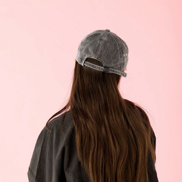 シーピーエイチ ヘッドウェア ディープ6パネルキャップ ピグメントブラック CPH DEEP 6 PANEL CAP PIGMENT BLACK キャップ メンズ レディース 帽子 深め コットン 日本製 フェード加工 サイズ調整 ストリート カジュアル 07-63  BLK Q メール便 (260319)