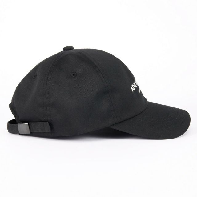シーピーエイチ ヘッドウェア 6パネルキャップ ADS NOT FOUND ブラック ネイビー CPH 6 PANEL CAP ADS NOT FOUND BLACK NAVYメンズ レディース 帽子 ロゴキャップ 日本製 コットン混 調整可能 ストリート カジュアル 07-62 BLK Q (260319)