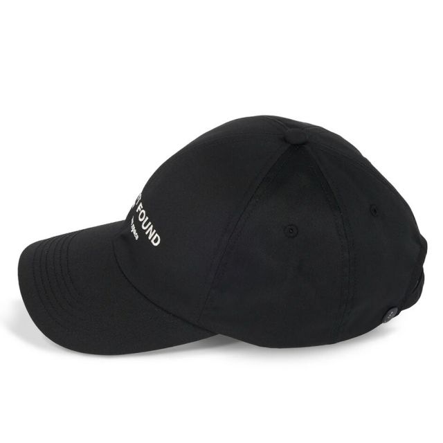 シーピーエイチ ヘッドウェア 6パネルキャップ ADS NOT FOUND ブラック ネイビー CPH 6 PANEL CAP ADS NOT FOUND BLACK NAVYメンズ レディース 帽子 ロゴキャップ 日本製 コットン混 調整可能 ストリート カジュアル 07-62 BLK Q (260319)