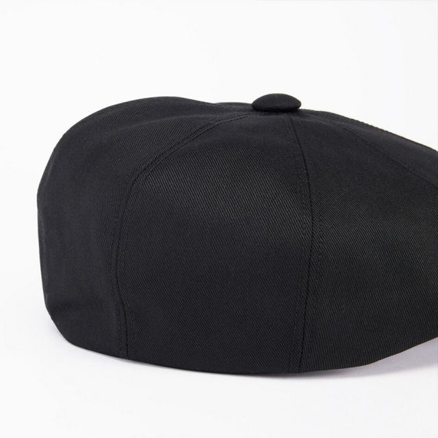 シーピーエイチ ヘッドウェア 575TCツイルキャスケット ブラック CPH 575TC TWILL CASQUETTE BLACK 07-57 メンズ レディース キャスケット 帽子 日本製 深め ツイル素材 サイズ調整 洗える ストリート カジュアル 575TC BLK M/L (260319)