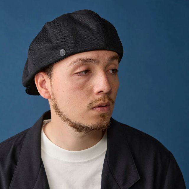 シーピーエイチ ヘッドウェア 575TCツイルキャスケット ブラック CPH 575TC TWILL CASQUETTE BLACK 07-57 メンズ レディース キャスケット 帽子 日本製 深め ツイル素材 サイズ調整 洗える ストリート カジュアル 575TC BLK M/L (260319)