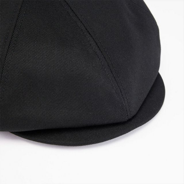 シーピーエイチ ヘッドウェア 575TCツイルキャスケット ブラック CPH 575TC TWILL CASQUETTE BLACK 07-57 メンズ レディース キャスケット 帽子 日本製 深め ツイル素材 サイズ調整 洗える ストリート カジュアル 575TC BLK M/L (260319)