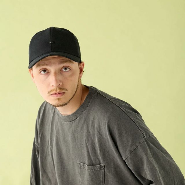 CPH シーピーエイチ 6ジェットキャップ リネンポリエステル 07-67 6 JET CAP LINEN & POLY BLACK ジェットキャップ ベースボールキャップ メンズ レディース 日本製 通気性 軽量 サイズ調整可能