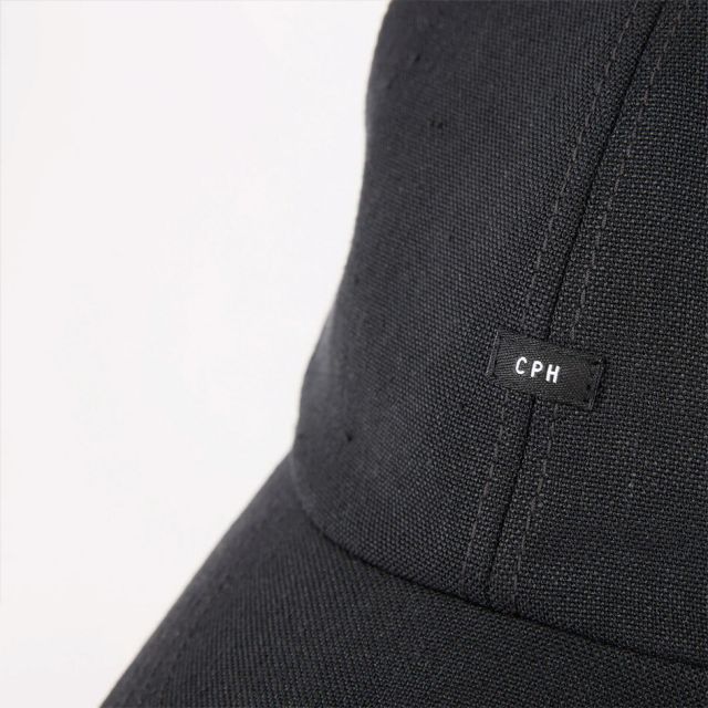 CPH シーピーエイチ 6ジェットキャップ リネンポリエステル 07-67 6 JET CAP LINEN & POLY BLACK ジェットキャップ ベースボールキャップ メンズ レディース 日本製 通気性 軽量 サイズ調整可能