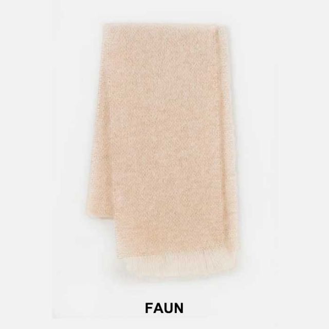 CUSHENDALE MOONEEN MOHAIR SCARF