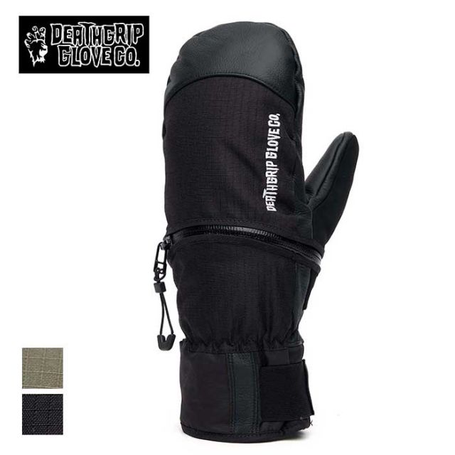デスグリップ グローブ DEATHGRIP Werewolf Mitts ミトン ミット 手袋 スキー スノーボード ミトン ブラック カーキグリーン S / M / L (241129)