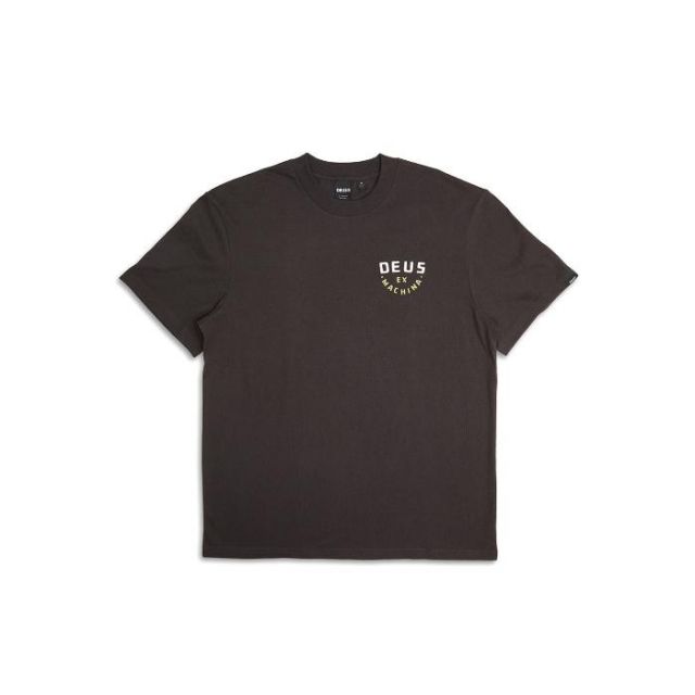 デウス tシャツ 半袖 deus Deus Ex Machina DMP241416B Out Doors Tee Anthracite  メール便 (240321)