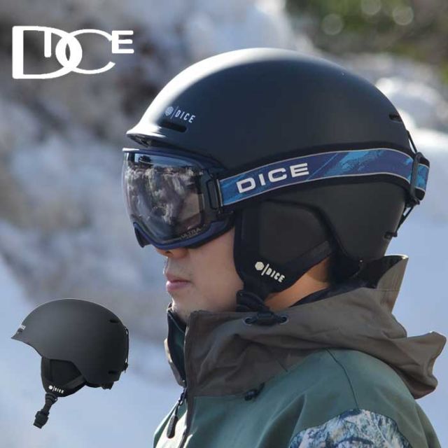 DICE [ D6 HELMET ]  ダイス 最軽量 ジャパンフィット 25-26モデル スノーボード ヘルメット スキー スノボ  ユニセックス プロテクター ケガ防止