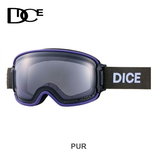 ダイス スノーゴーグル バンク DICE BK44570 / BK54570 (C-UL LGR/LSI) BANK 調光 ウルトラレンズ スノーボード スノボ スキー goggle [231020]