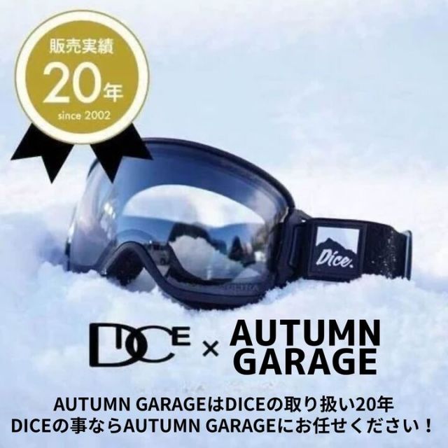 ダイス ゴーグル DICE HR44570 (C-UL LGR/LSI) HIGHROLLER 調光ミラー ハイローラー スキー スノーボード メンズ レディース ユニセックス 日本製 (241128)