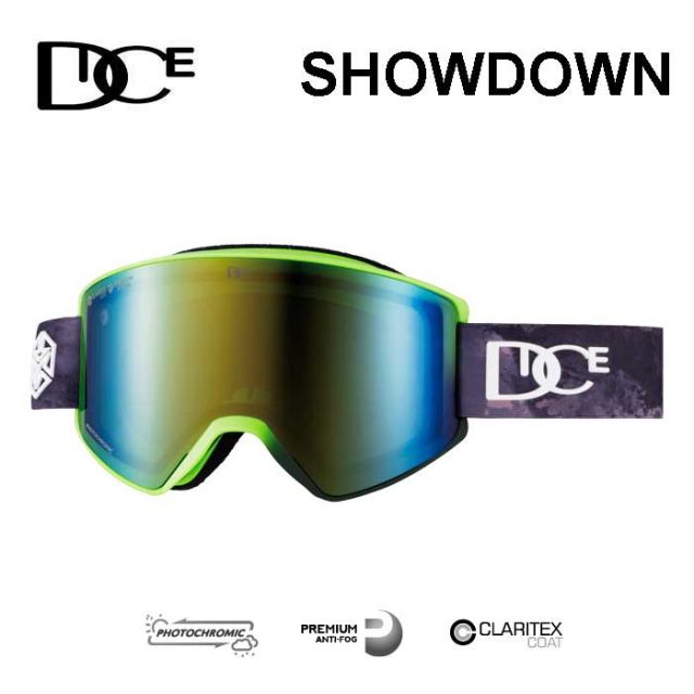 ダイス DICE ゴーグル ショーダウン SD45656 SHOWDOWN スキー スノボ スノーボード (250130)