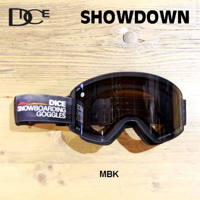 DICE SD54570 ダイス ゴーグル ショーダウン スキー スノボ スノーボード 25-26モデル SHOWDOWN フォトクロミック ULTRAレンズ ミラーレンズ 調光 ウルトラレンズ ヘルメット対応 くもり止めコーティング 撥水 晴天 ナイター (251013)