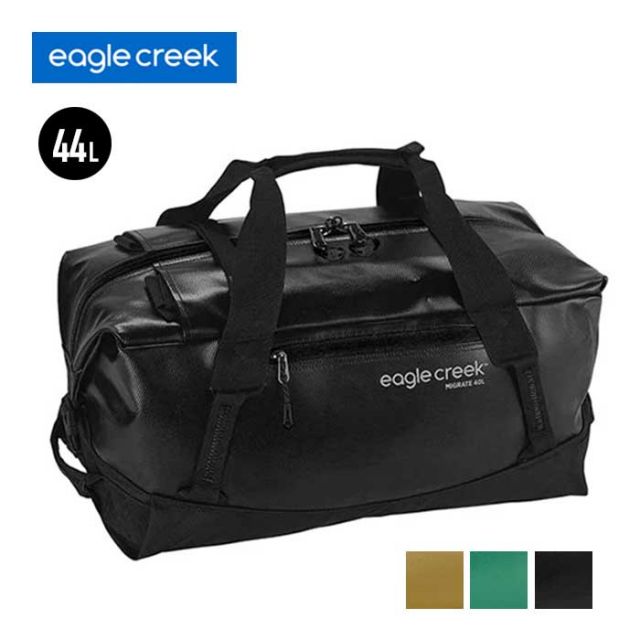 イーグルクリーク ダッフルバッグ EAGLECREEK 11862307 マイグレートダッフル 40L 3WAY バックパック リュック メンズ レディース ユニセックス 旅行 トラベルバッグ ブラック ブラウン グリーン (240908)