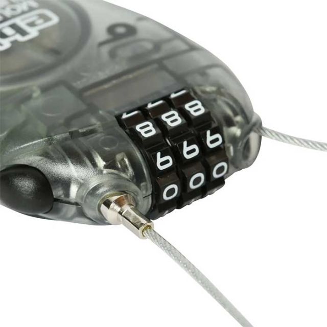 エビス ケーブルロック eb's CABLE LOCK SMOKE スノーボード スノボ 盗難防止  [メール便][221013]