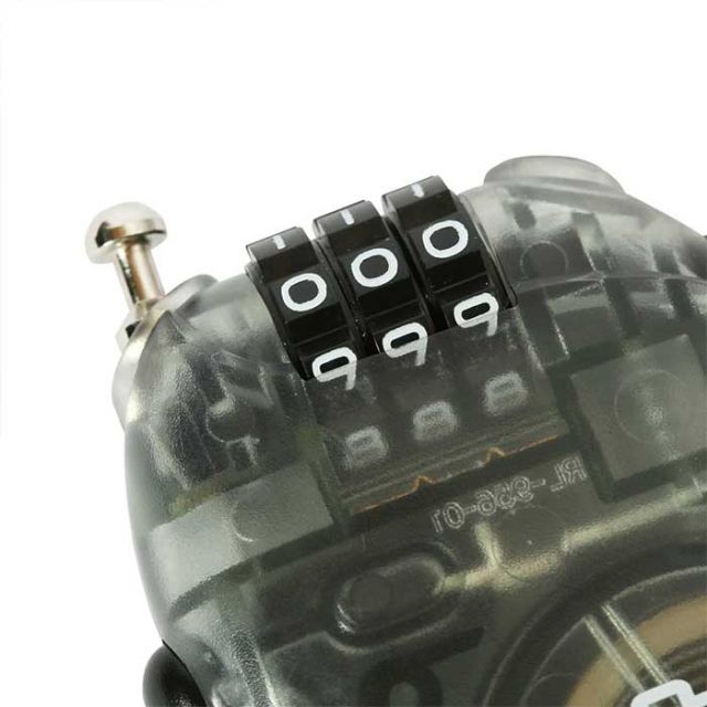 エビス ケーブルロック eb's CABLE LOCK SMOKE スノーボード スノボ 盗難防止  [メール便][221013]