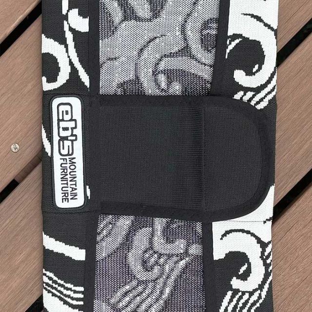 エビス ボードカバー  ニットカバー ナミ EBIS 440032 KNIT COVER NAMI M / L スノーボード ケース カバー ブラック (241030)
