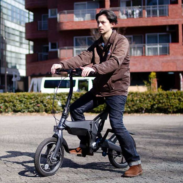 ENTRE Vehicle アントレビークル 16インチ 折り畳み スタイリッシュ コンパクト  PXID-P2 電動アシスト自転車 ENTREX アントレックス [221220]