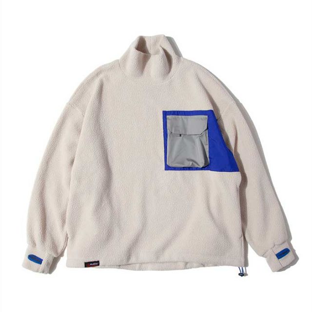 エフシーイー フリース モックネック F/CE. POLARTEC MOCK NECK (IVORY) アウター ポーラテック メンズ [221004]