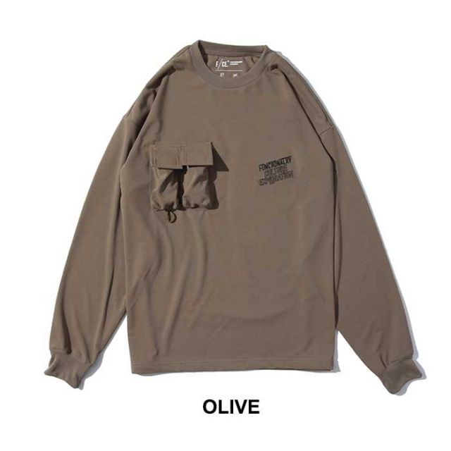 エフシーイー 長袖Tシャツ F/CE. FAST-DRY LS UTILITI TEE ロングスリーブユーティリティT ロンT [230221]