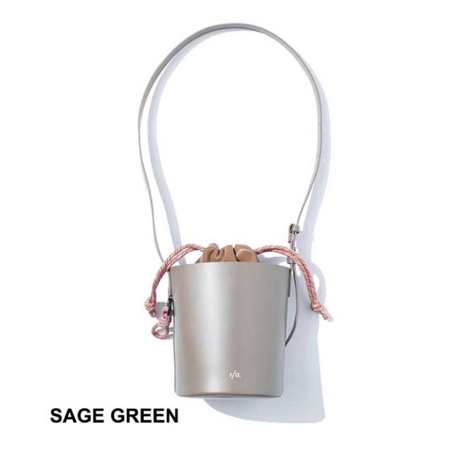 F/CE. TECH LEATHER BUCKET MINI SHOULDER