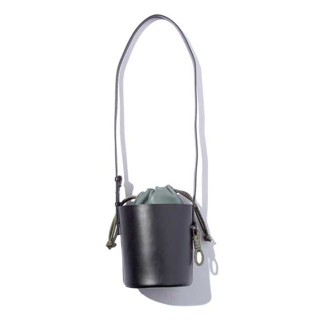 F/CE. TECH LEATHER BUCKET MINI SHOULDER