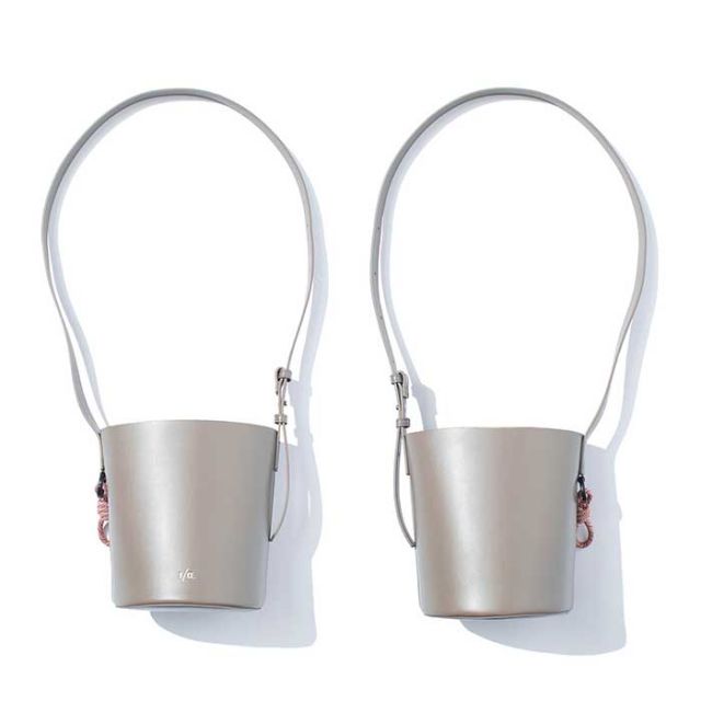 F/CE. TECH LEATHER BUCKET MINI SHOULDER