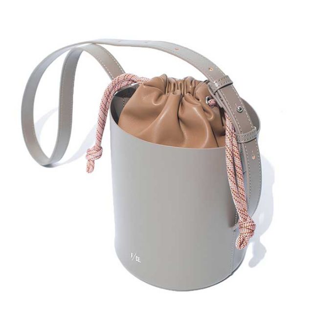 F/CE. TECH LEATHER BUCKET MINI SHOULDER